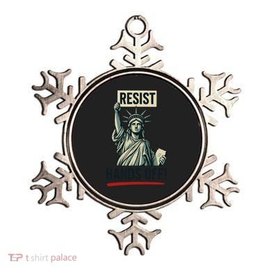 Resist Hands Off Ornament