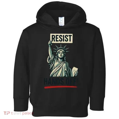 Resist Hands Off Toddler Hoodie