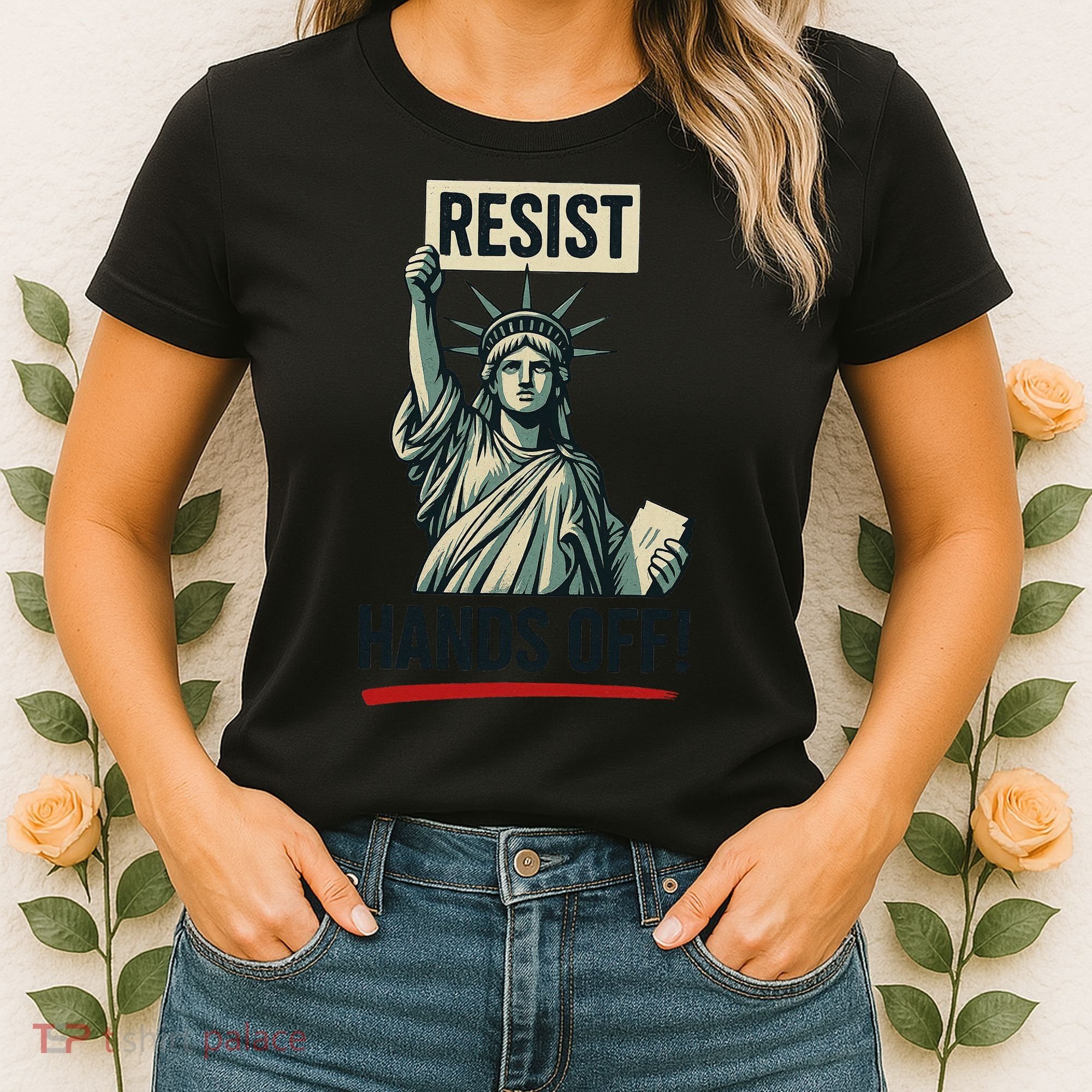 Resist Hands Off Women's T-Shirt