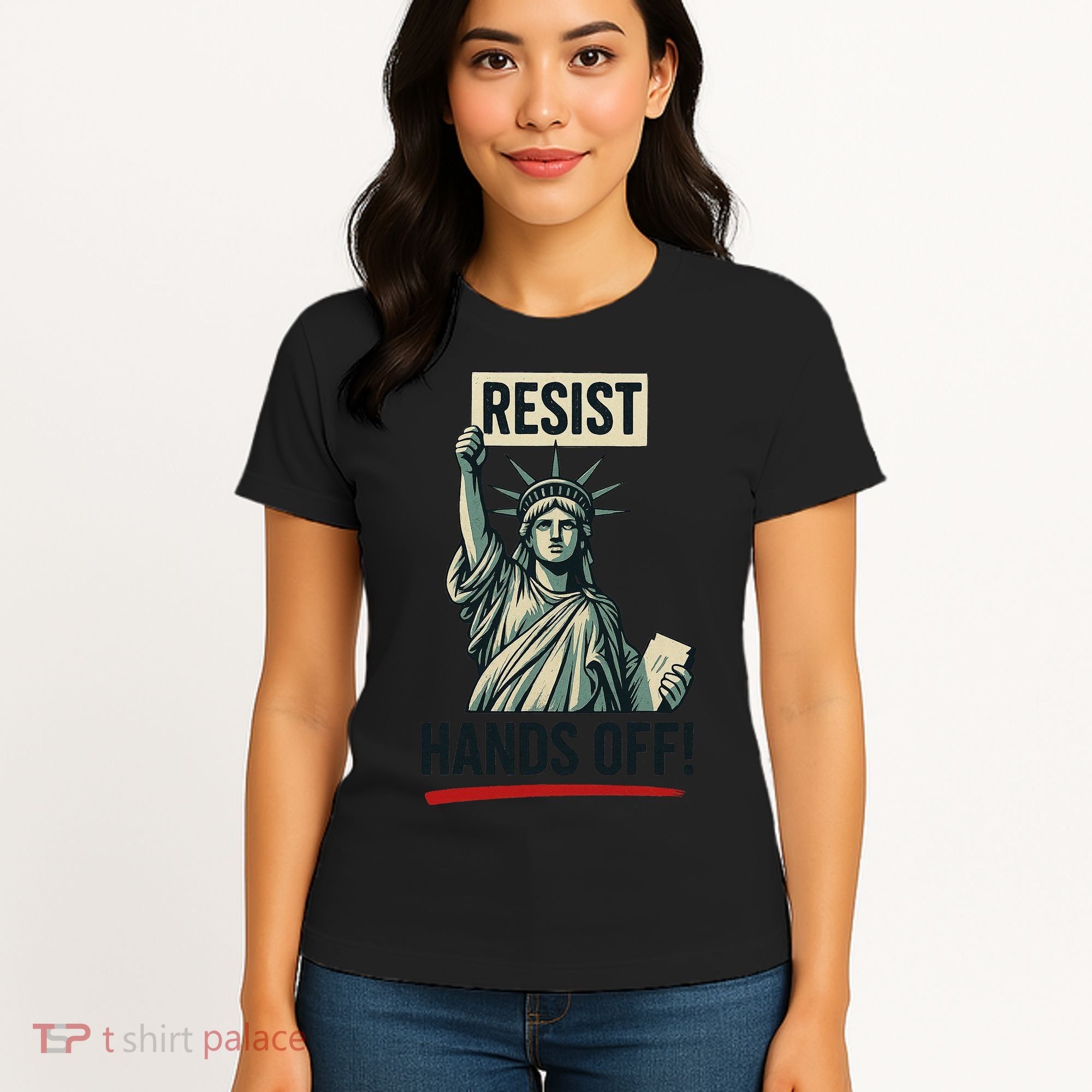 Resist Hands Off Women's T-Shirt