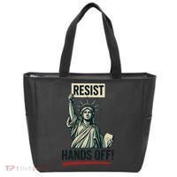 Resist Hands Off Tote Bag thumb 0