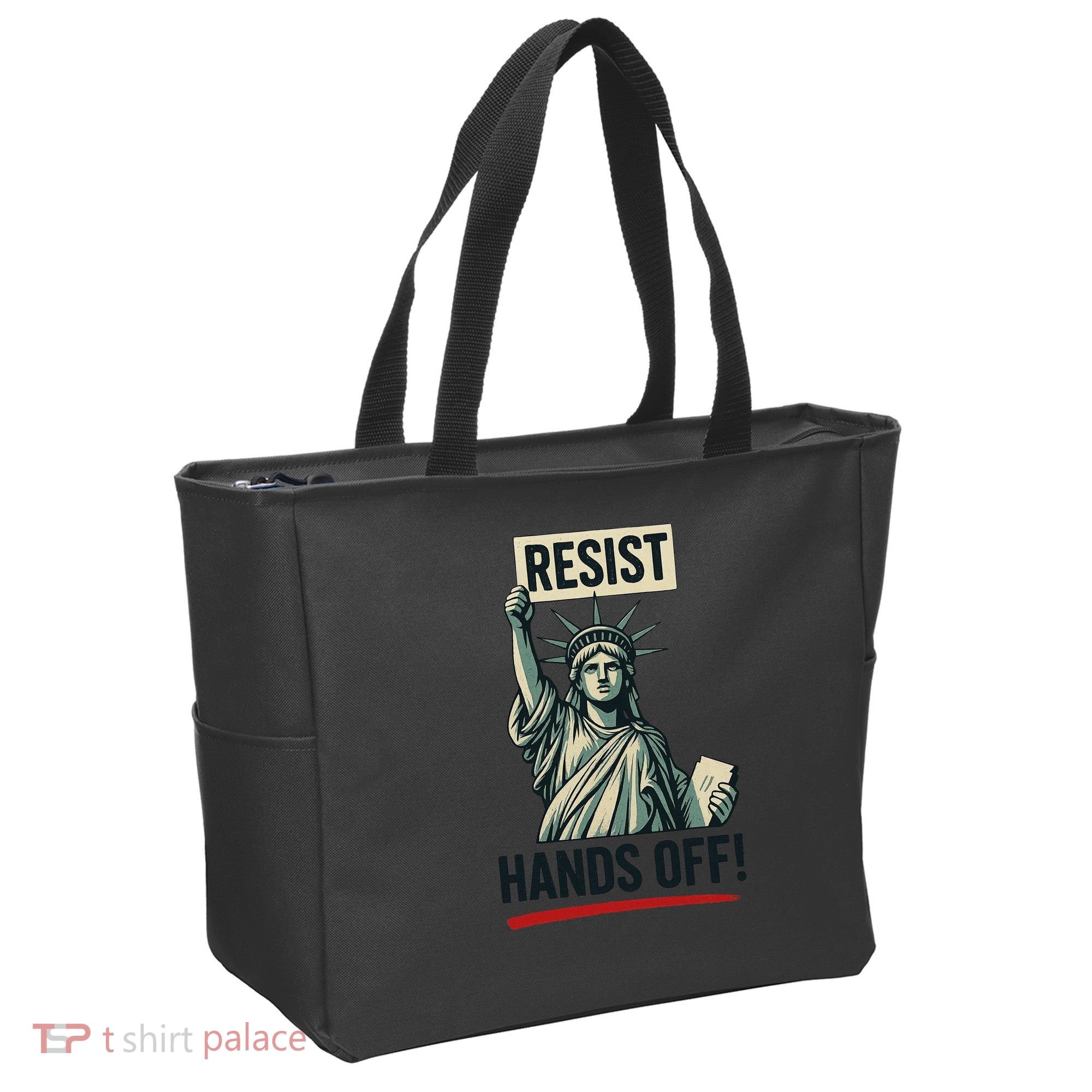 Resist Hands Off Tote Bag