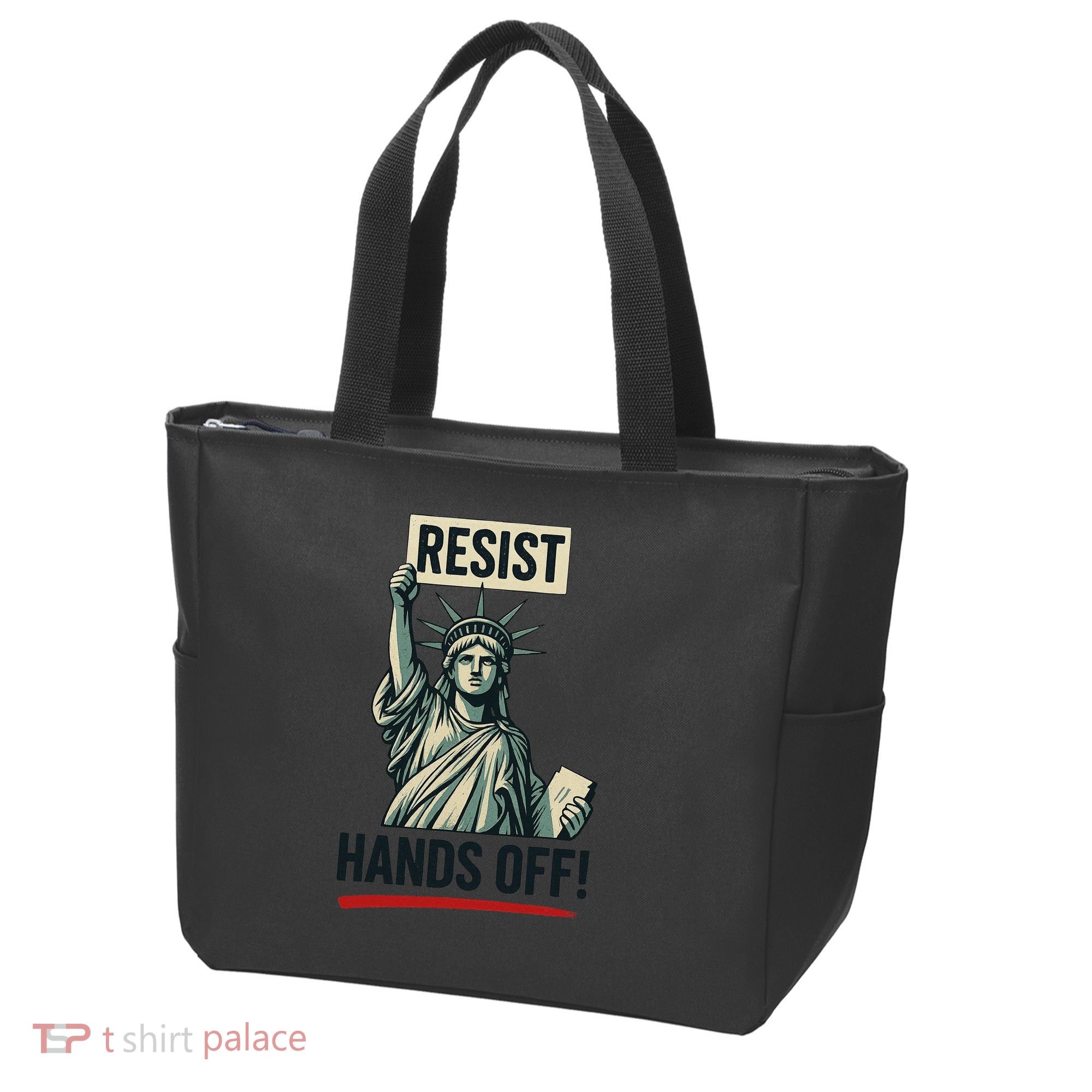 Resist Hands Off Tote Bag