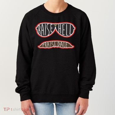 Raise Hell Praise Dale Classic Black Women's Sweatshirt