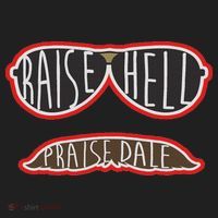Raise Hell Praise Dale Classic Black Women's Sweatshirt thumb 2