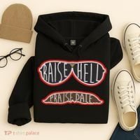 Raise Hell Praise Dale Classic Black Hoodie thumb 4