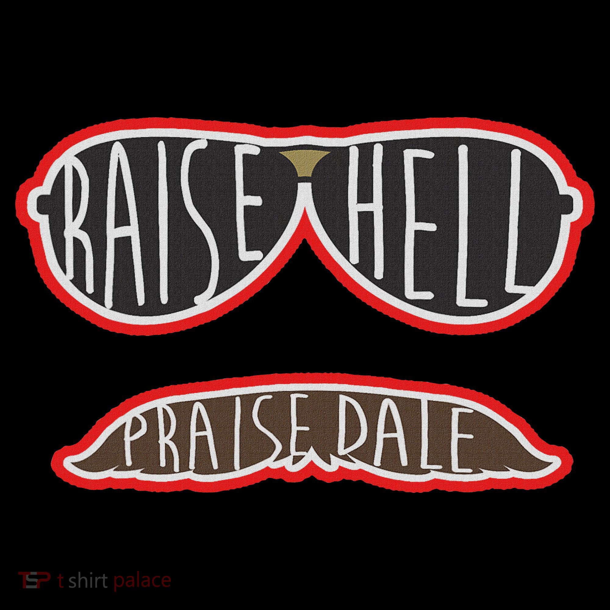 Raise Hell Praise Dale Classic Black Sweatshirt