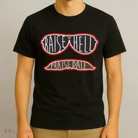 Raise Hell Praise Dale Classic Black T-Shirt thumb 3