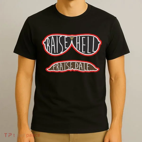 Raise Hell Praise Dale Classic Black T-Shirt