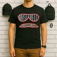 Raise Hell Praise Dale Classic Black T-Shirt thumb 6