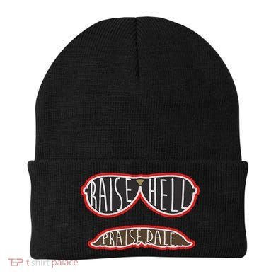 Raise Hell Praise Dale Classic Black Beanie