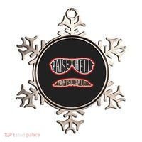 Raise Hell Praise Dale Classic Black Ornament thumb 0