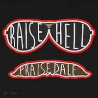 Raise Hell Praise Dale Classic Black Women's T-Shirt thumb 6