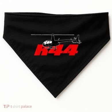 R44 Helicopter Pilot Aviation R44 Helicopter USA-Made Doggie Bandana