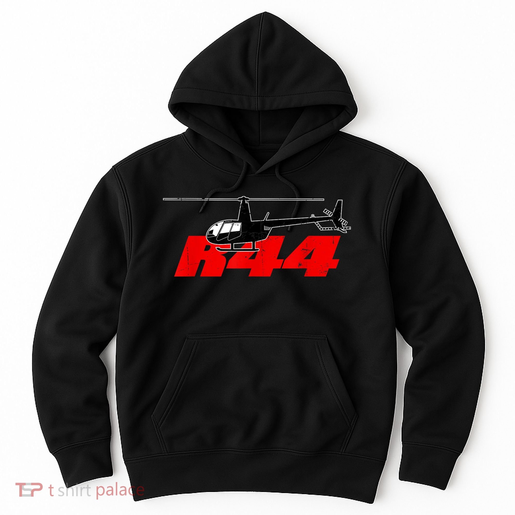 R44 Helicopter Pilot Aviation R44 Helicopter Hoodie