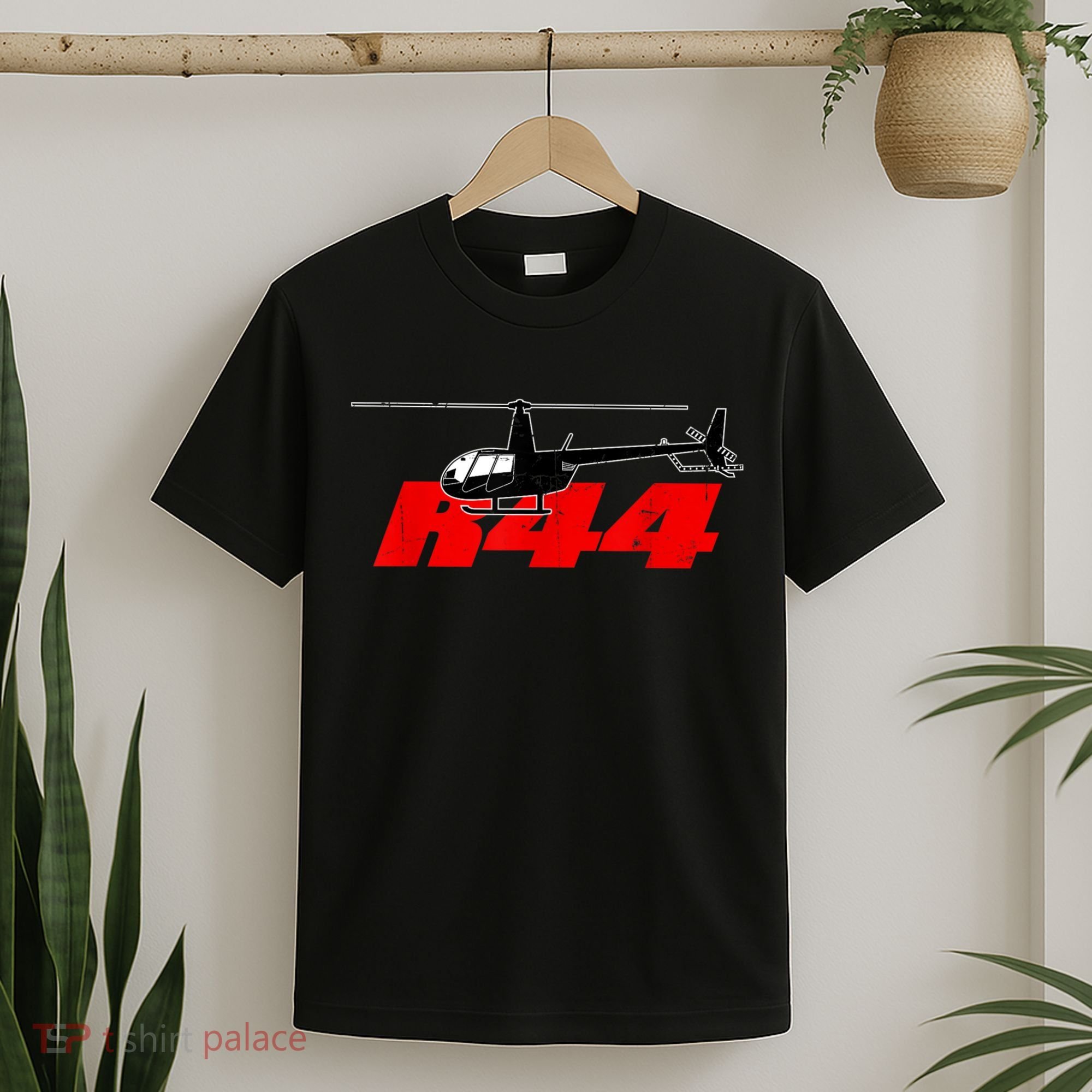R44 Helicopter Pilot Aviation R44 Helicopter T-Shirt