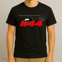 R44 Helicopter Pilot Aviation R44 Helicopter T-Shirt thumb 3