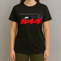 R44 Helicopter Pilot Aviation R44 Helicopter T-Shirt thumb 4