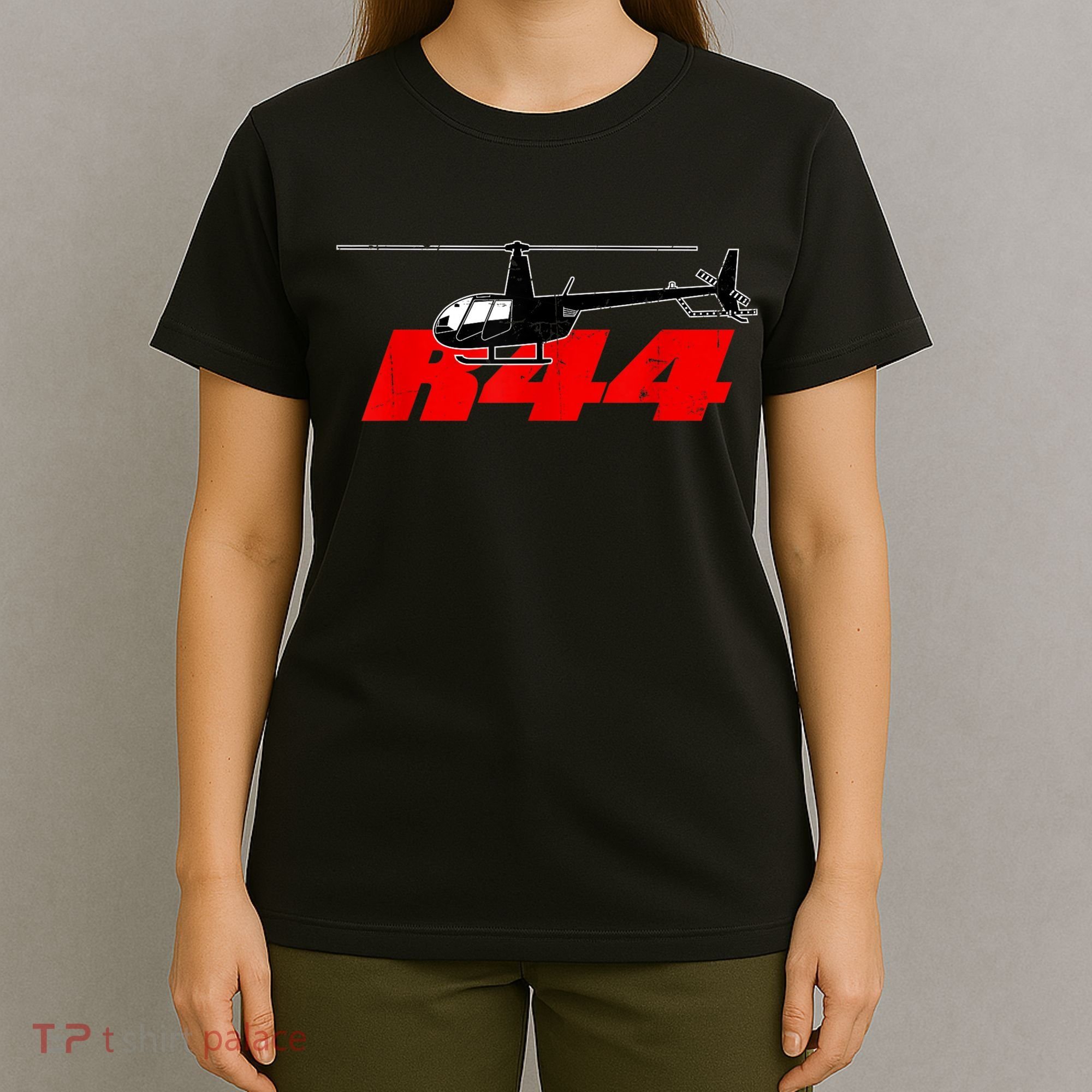 R44 Helicopter Pilot Aviation R44 Helicopter T-Shirt