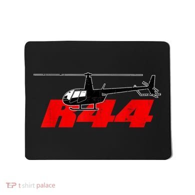 R44 Helicopter Pilot Aviation R44 Helicopter Mousepad