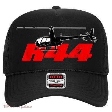 R44 Helicopter Pilot Aviation R44 Helicopter Hat