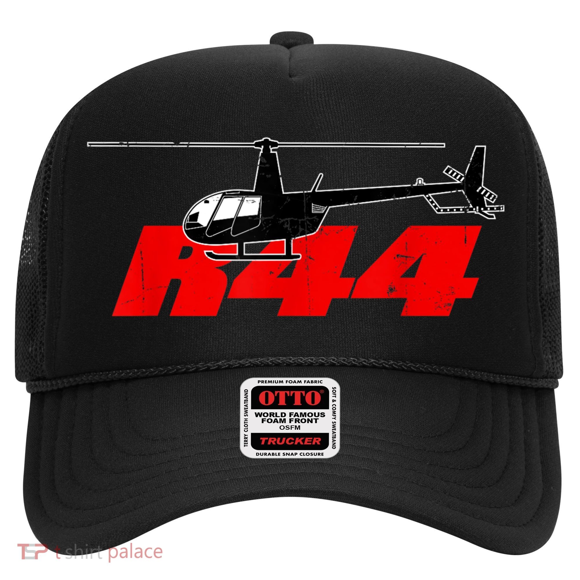 R44 Helicopter Pilot Aviation R44 Helicopter Hat