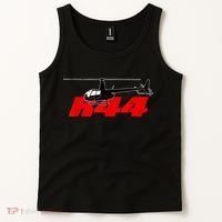 R44 Helicopter Pilot Aviation R44 Helicopter Tank Top thumb 2