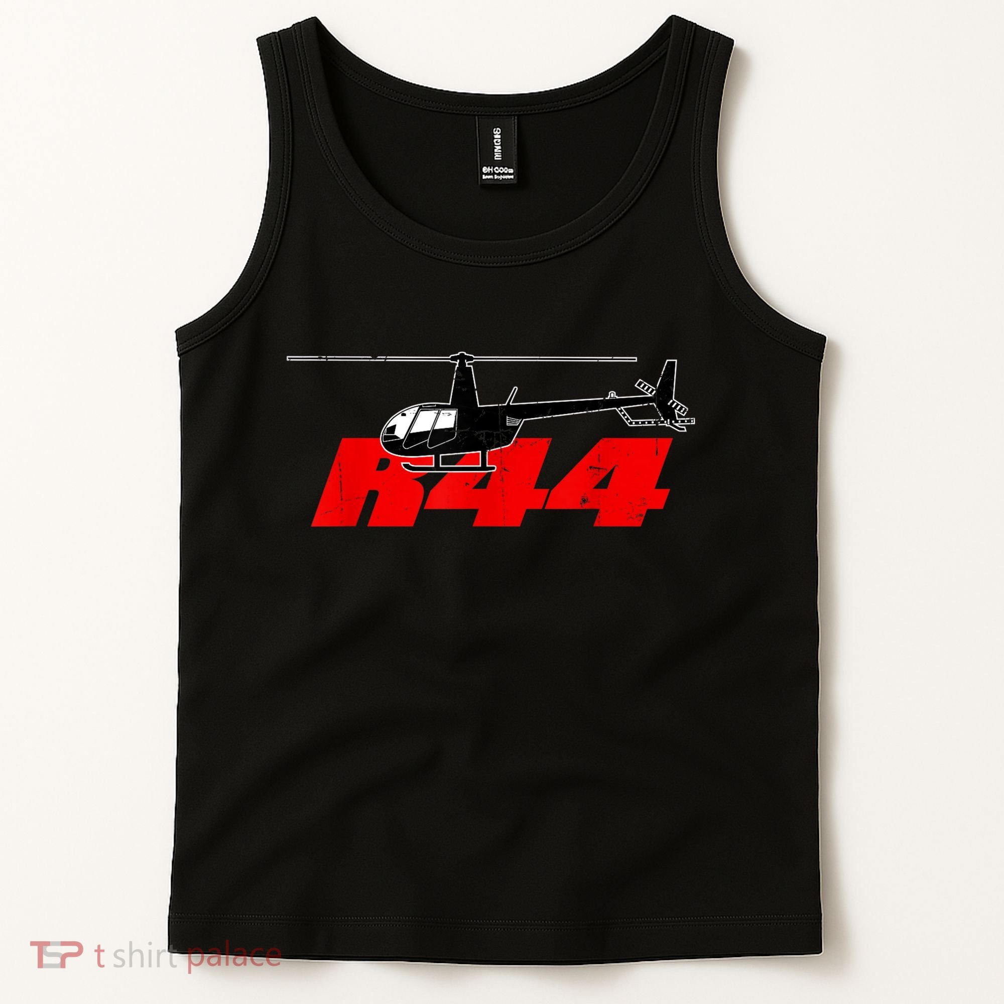 R44 Helicopter Pilot Aviation R44 Helicopter Tank Top