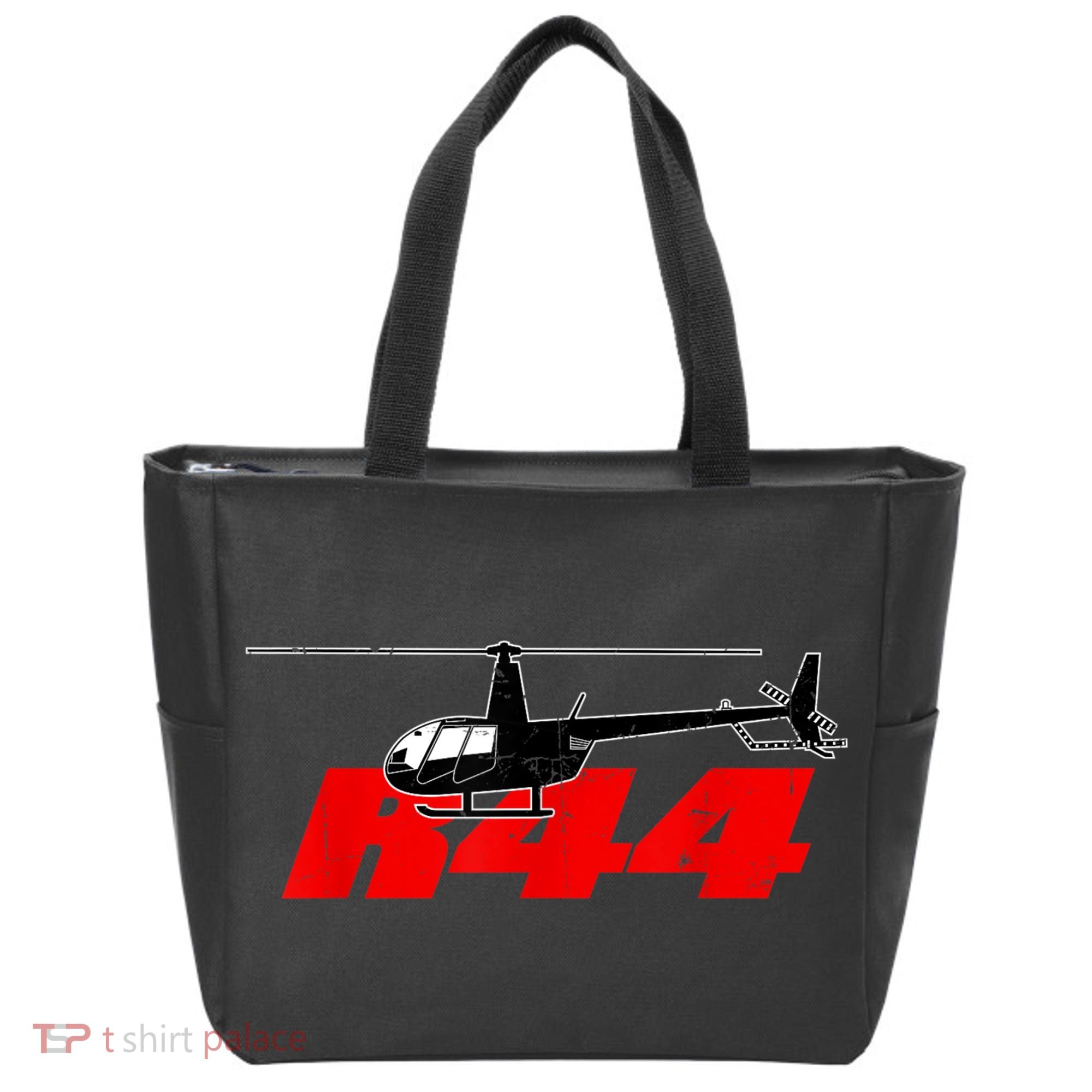 R44 Helicopter Pilot Aviation R44 Helicopter Tote Bag