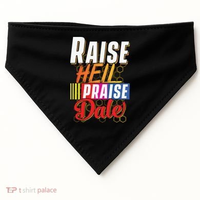 Raise Hell Praise Dale Vintage USA-Made Doggie Bandana