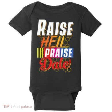 Raise Hell Praise Dale Vintage Baby Bodysuit