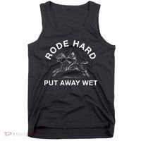 Rode Hard Put Away Wet Tank Top thumb 0
