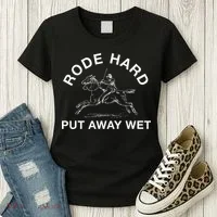 Rode Hard Put Away Wet Women's T-Shirt thumb 3