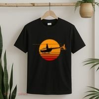 R44 Helicopter Pilot Aviation R44 Helicopter T-Shirt thumb 2