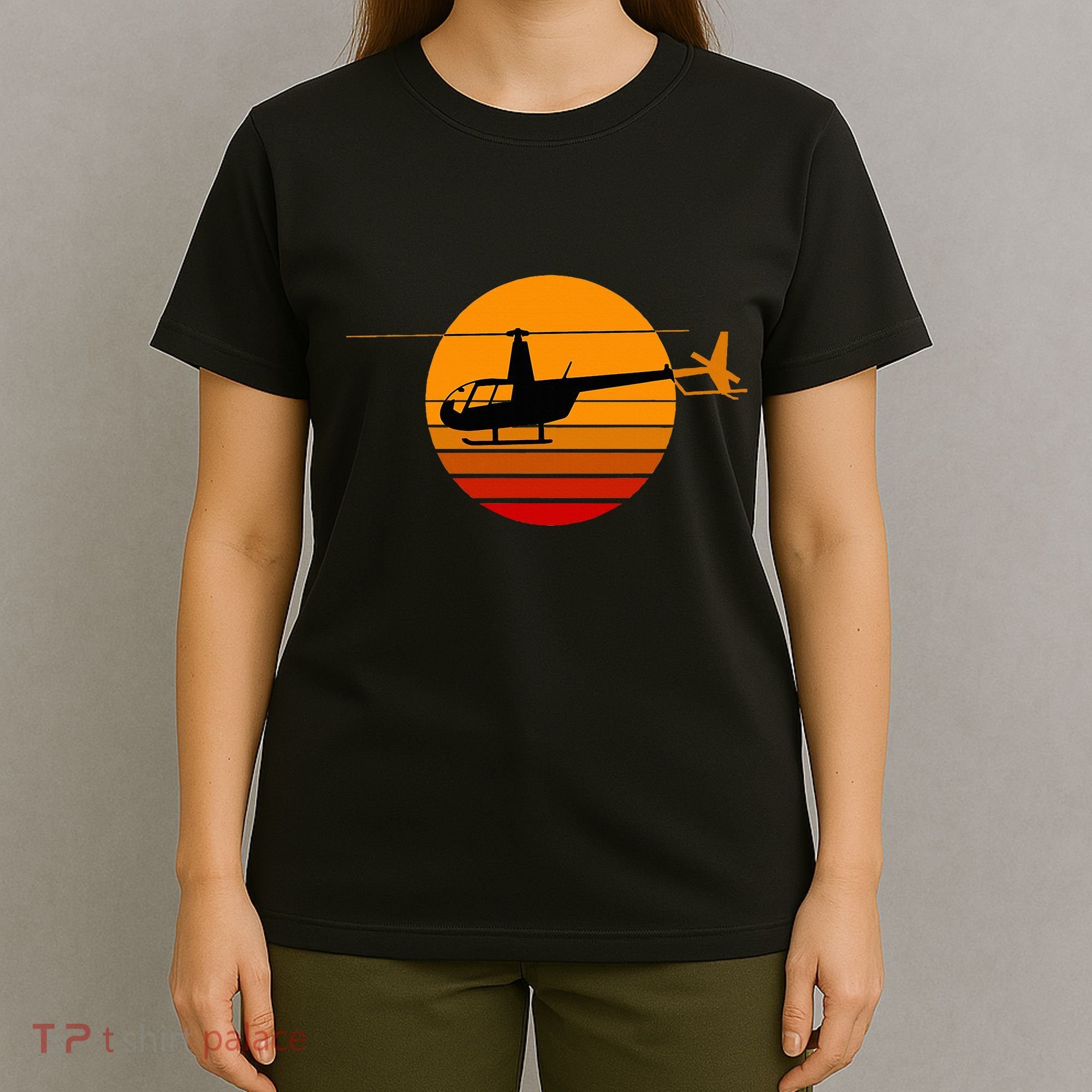 R44 Helicopter Pilot Aviation R44 Helicopter T-Shirt