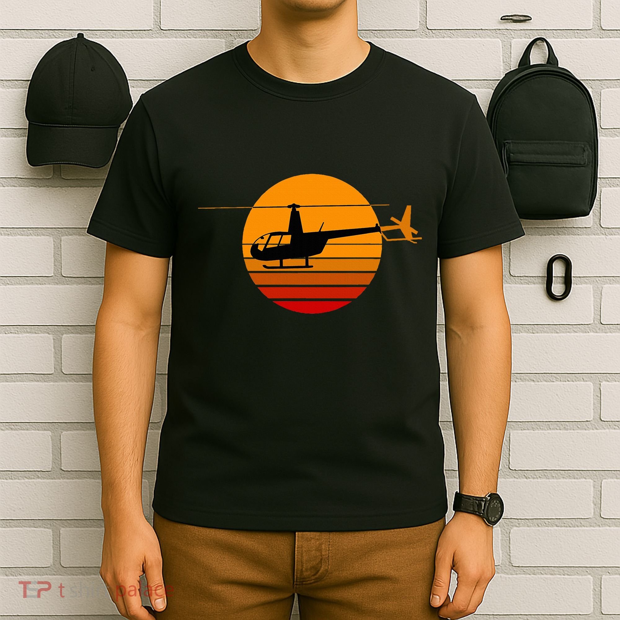 R44 Helicopter Pilot Aviation R44 Helicopter T-Shirt