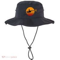 R44 Helicopter Pilot Aviation R44 Helicopter Bucket Hat thumb 0