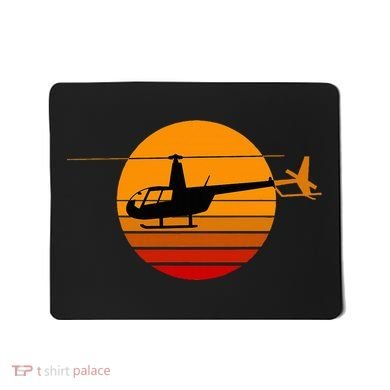 R44 Helicopter Pilot Aviation R44 Helicopter Mousepad