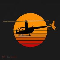R44 Helicopter Pilot Aviation R44 Helicopter Mousepad thumb 1