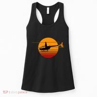R44 Helicopter Pilot Aviation R44 Helicopter Women's Tank Top thumb 0