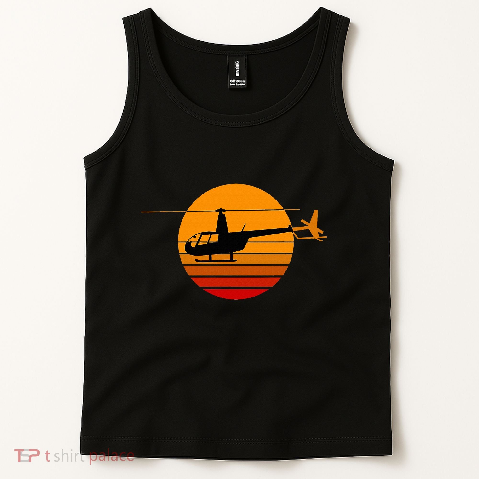 R44 Helicopter Pilot Aviation R44 Helicopter Tank Top