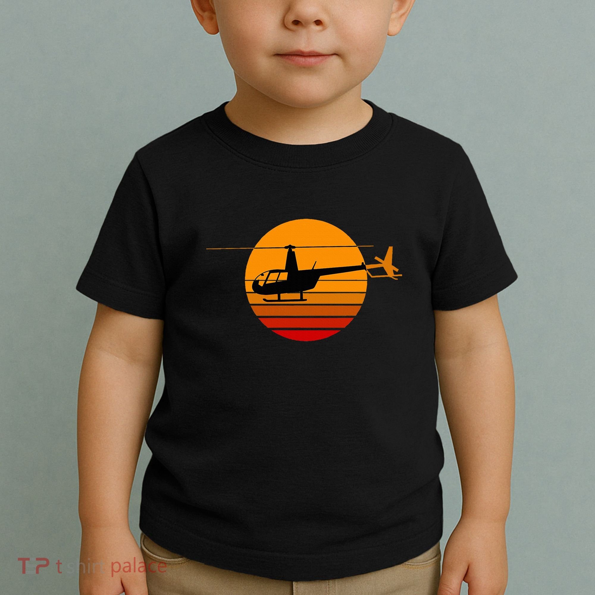 R44 Helicopter Pilot Aviation R44 Helicopter Toddler T-Shirt
