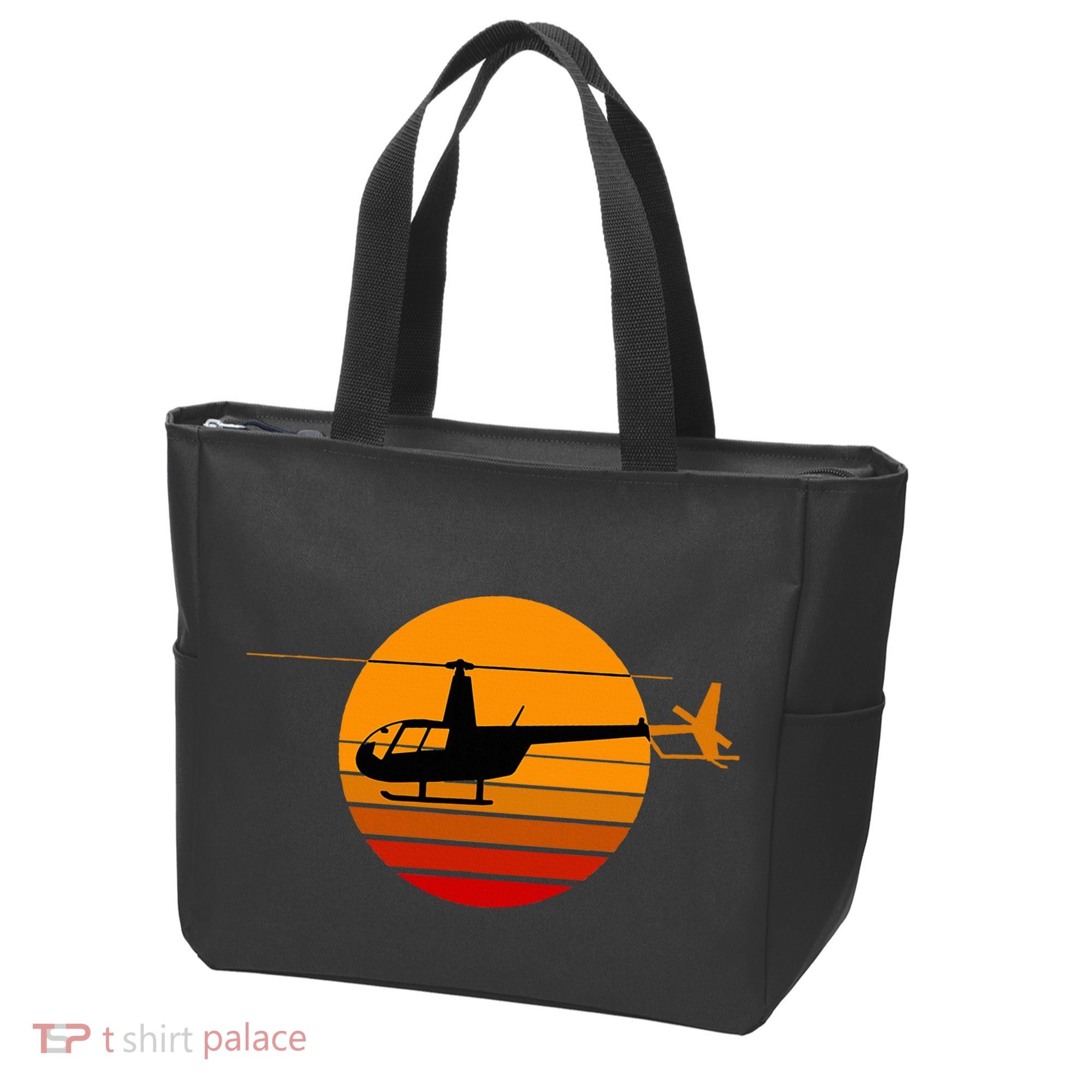 R44 Helicopter Pilot Aviation R44 Helicopter Tote Bag