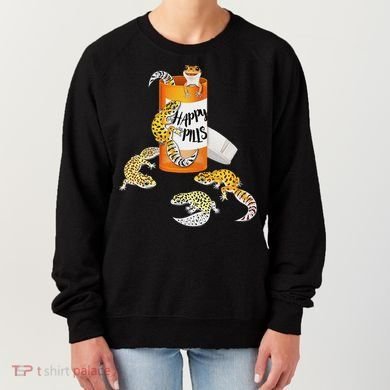 Reptile Happy Pills Leopard Gecko Lover Women's Sweatshirt