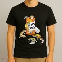 Reptile Happy Pills Leopard Gecko Lover T-Shirt thumb 3