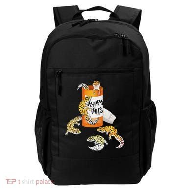Reptile Happy Pills Leopard Gecko Lover Backpack