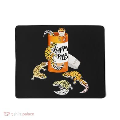 Reptile Happy Pills Leopard Gecko Lover Mousepad