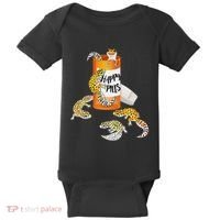 Reptile Happy Pills Leopard Gecko Lover Baby Bodysuit thumb 0