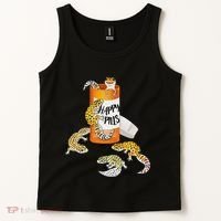 Reptile Happy Pills Leopard Gecko Lover Tank Top thumb 2
