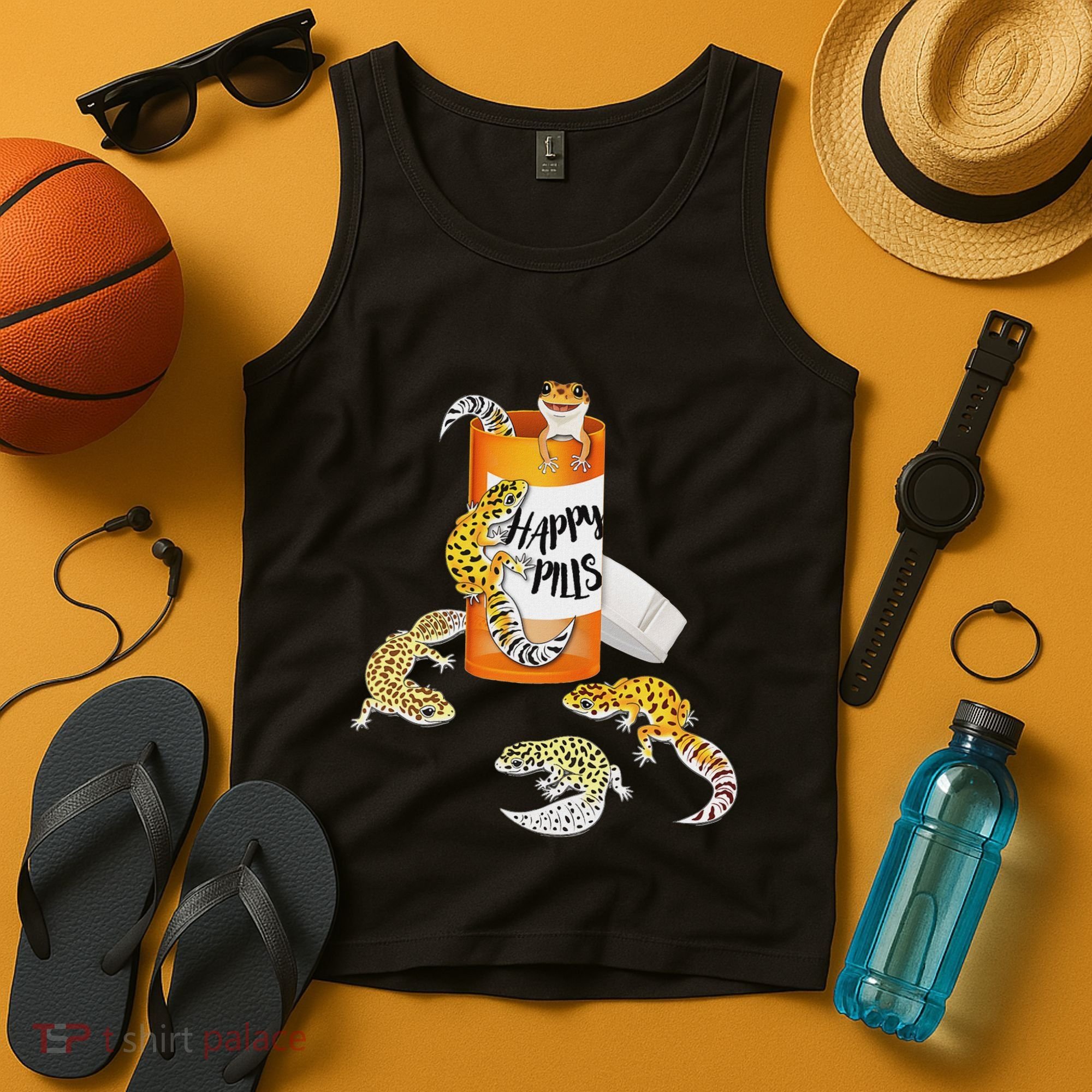Reptile Happy Pills Leopard Gecko Lover Tank Top